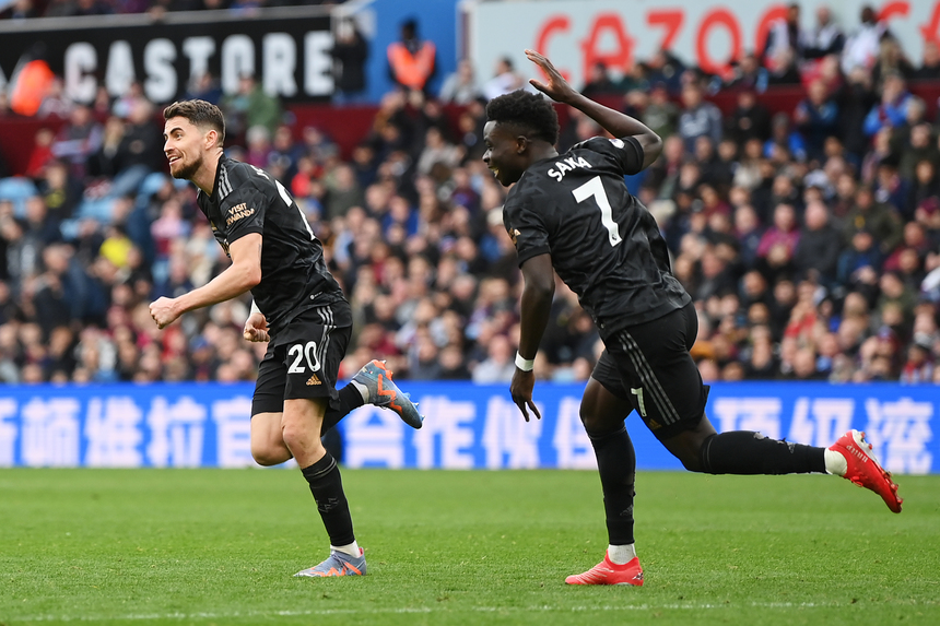 Premier League: Arsenal Londra, răsturnare spectaculoasă de scor la meciul cu Aston Villa, încheiat 4-2. Adversarii au condus cu 1-0 şi cu 2-1