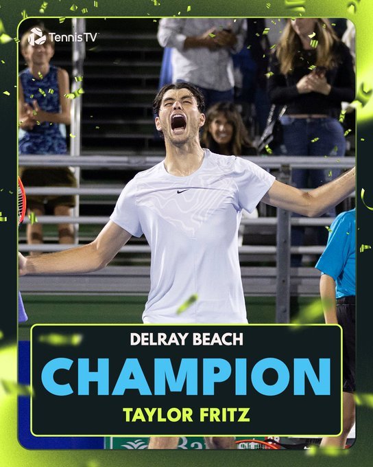 Taylor Fritz a câştigat turneul de la Delray Beach, al cincilea titlu al carierei