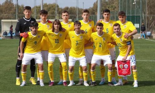 Fotbal: România U16 a învins Chile, scor 8-0, în primul meci de la Turneul de Dezvoltare din Israel
