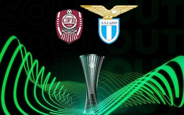 CFR Cluj înfruntă acasă echipa Lazio pentru un loc în optimile Conference League