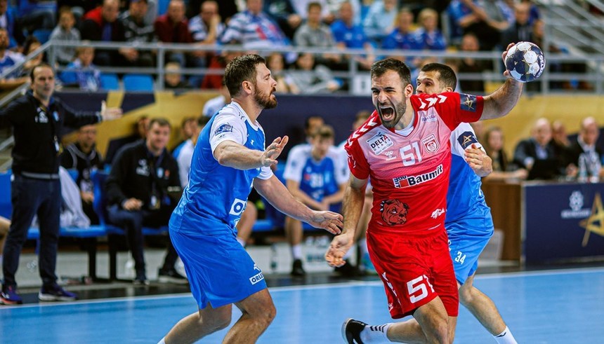 Handbal masculin: Dinamo Bucureşti - GOG, scor 30-27, în penultimul meci din grupa A a Ligii Campionilor