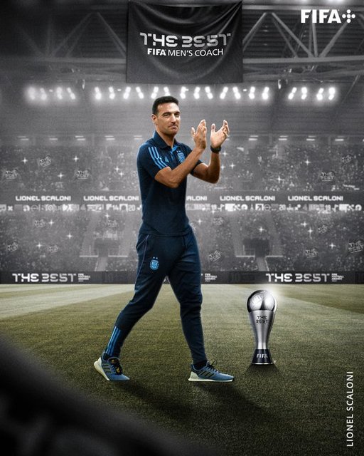 Gala FIFA The Best: Lionel Scaloni, cel mai bun antrenor al anului /  Sarina Wiegman, cea mai bună antrenoare