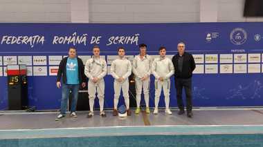 Scrimă: Alex Oroian a cucerit titlul naţional la spadă tineret masculin