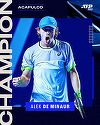 Alex de Minaur a câştigat turneul de la Acapulco