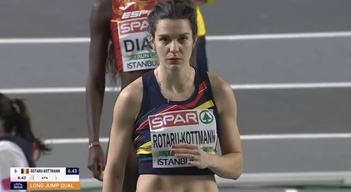 Atletism: Alina Rotaru, locul 5 la lungime, la CE de sală de la Istanbul; România încheie cu 2 medalii