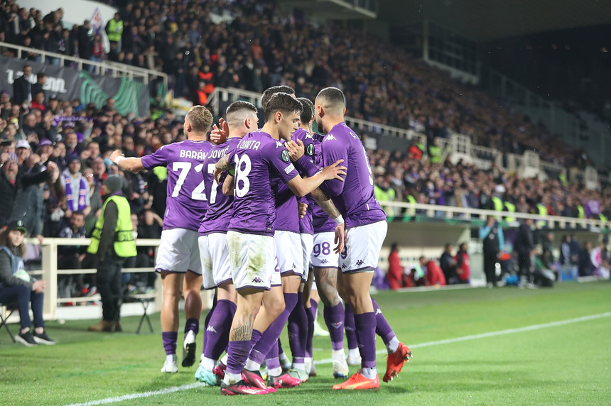Conference League: Victorii pentru Fiorentina şi Lech Poznan