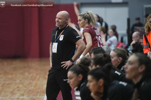 Handbal feminin, Liga Campionilor: Krim Ljubljana – Rapid Bucureşti, scor 29-24, în manşa tur a optimilor de finală