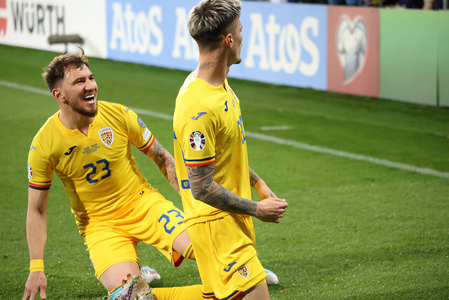 UPDATE - Tricolorii au început cu dreptul campania pentru Euro 2024: Andorra – România, scor 0-2