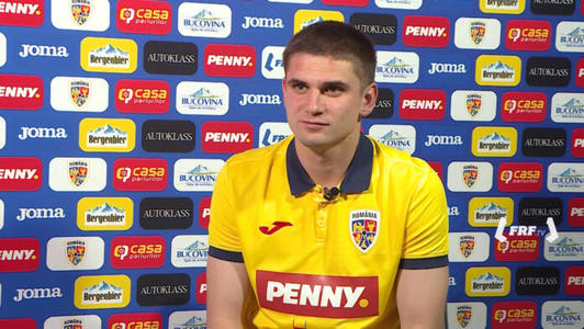 Răzvan Marin explică nemulţumirea după ce a fost înlocuit la meciul cu Andorra: Înţeleg decizia, o accept, dar eram supărat pentru că voiam să fiu pe teren, să ajut echipa