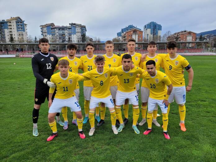Echipa U17 a României a pierdut, scor 0-1, partida de pregătire cu Macedonia de Nord