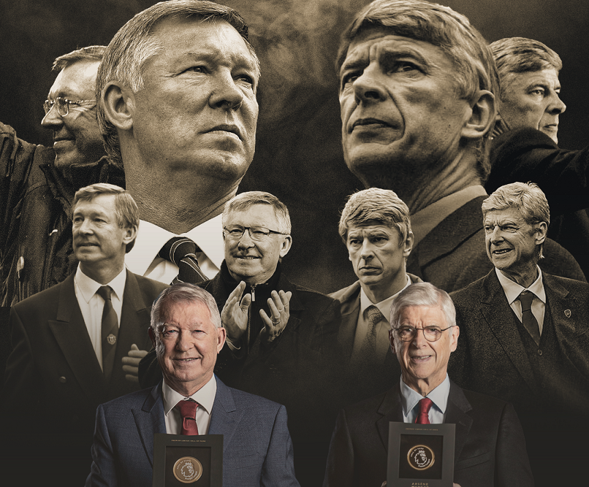 Alex Ferguson şi Arsene Wenger, primii antrenori din Premier League Hall of Fame