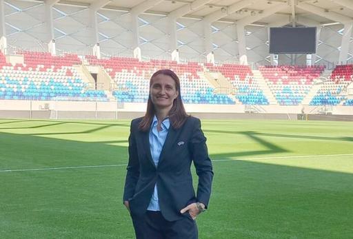 Teodora Albon, observator pentru arbitri în Macedonia de Nord
