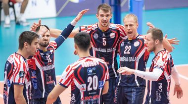 Volei masculin: Campioana Arcada Galaţi, ultima calificată în semifinalele Diviziei A