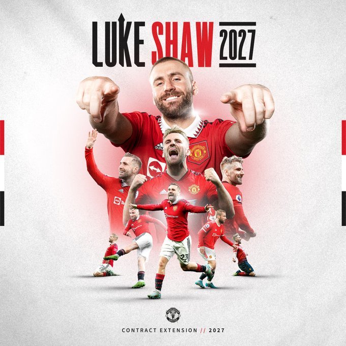 Fundaşul Luke Shaw şi-a prelungit contractul cu Manchester United