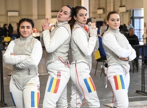 România - locul 8 la floretă juniori feminin, la CM de la Plovdiv