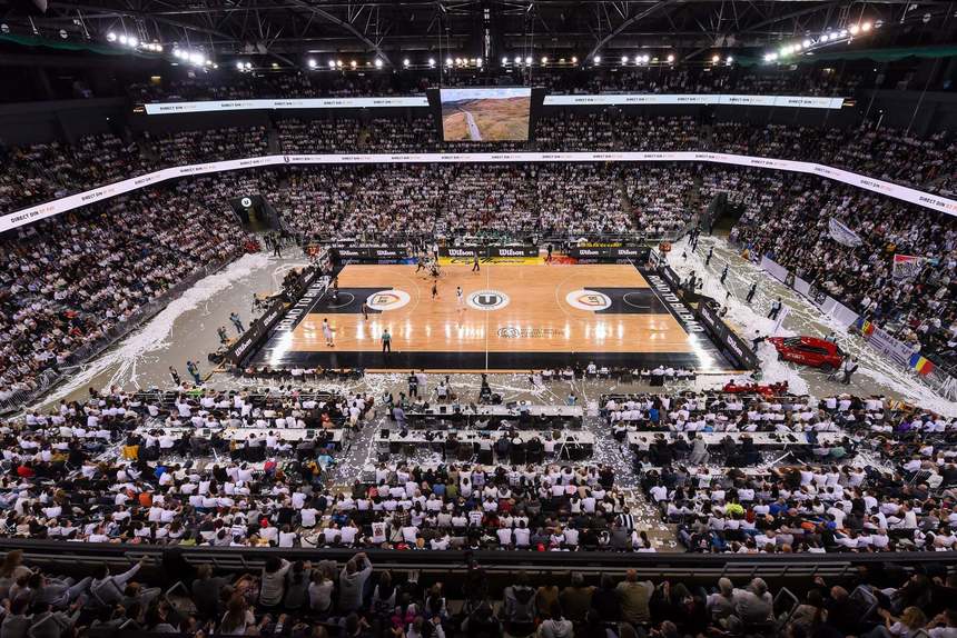 BT Arena, din Cluj-Napoca, are un nou sistem de iluminat, de 3.500 lux, la fel ca marile săli şi stadioane din lume - VIDEO