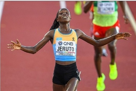 Norah Jeruto, campioana mondială la 3000 m obstacole, a fost suspendată pentru încălcarea regulamentului antidoping