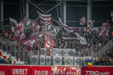 Superliga: Meciul Sepsi OSK - Rapid a început cu o întârziere de 5 minute, după un protest al jucătorilor rapidişti - FOTO