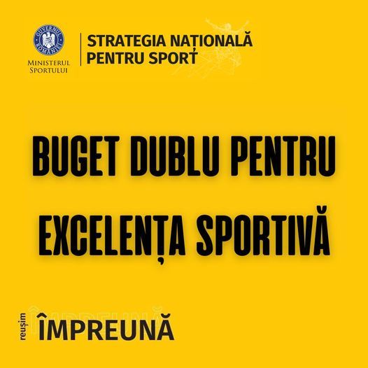 Paisprezece competiţii sportive internaţionale organizate în 2023 în România au primit fonduri de la bugetul de stat
