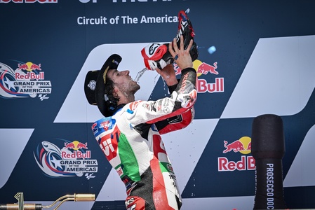 Alex Rins a câştigat cursa de MotoGP din SUA. Bagnaia a abandonat - VIDEO