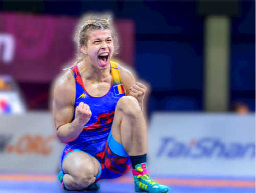 Kriszta Incze, medalie de bronz la Campionatul European de Lupte