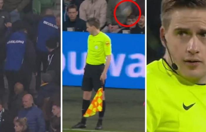 Ţările de Jos: Meci de fotbal întrerupt după ce un tuşier a fost lovit de un pahar de plastic aruncat din tribună