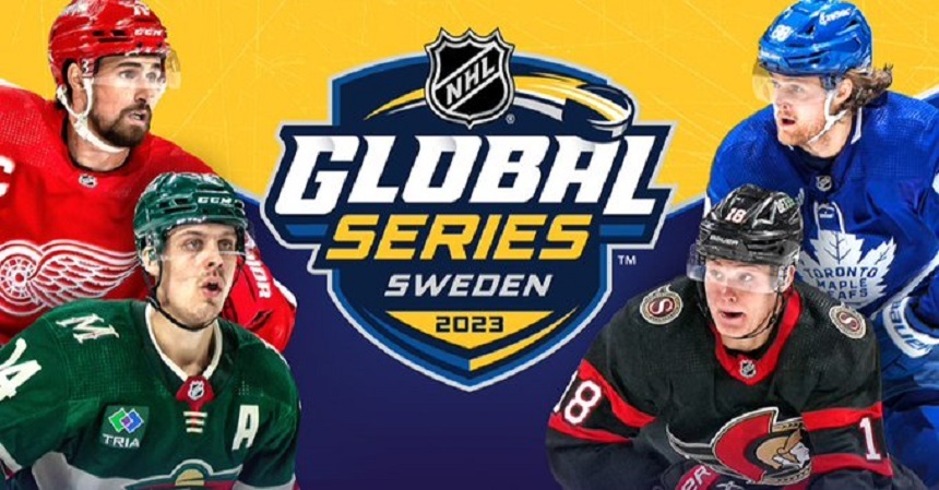 Patru meciuri din NHL vor avea loc în Suedia, în noiembrie