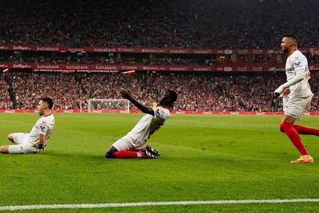 LaLiga: Un gol marcat în minutul 90+2, din penalti, a adus victoria echipei FC Sevilla în meciul cu Bilbao