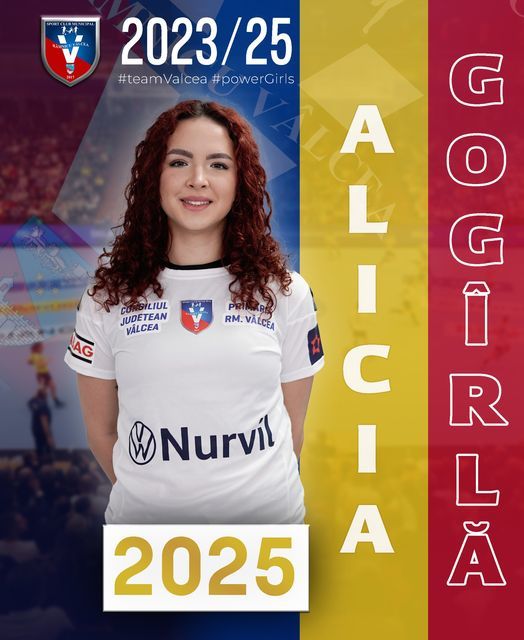 Handbal feminin: Alicia Gogîrlă, fiica Simonei Gogîrlă, va juca la SCM Râmnicu Vâlcea