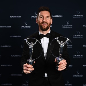 Leo Messi, primul care obţine premiile pentru sportivul anului şi pentru echipa anului la aceeaşi ediţie a galei Laureus