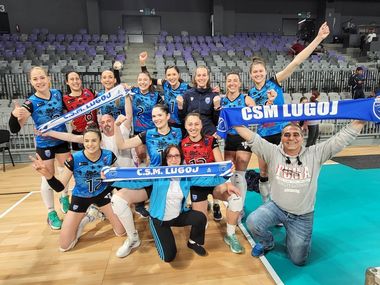 Volei feminin: CSM Lugoj a câştigat Cupa României, după finala cu vicecampioana CSM Târgovişte