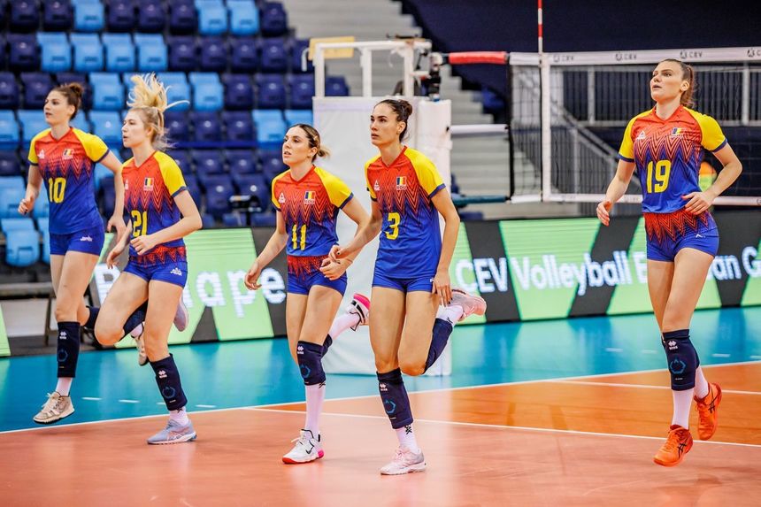 Volei feminin: Lotul României pentru meciurile din grupa B a Golden League; primul meci, în 27 mai