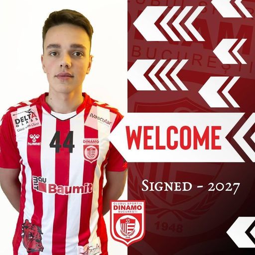 Handbal masculin: Daniel Stanciuc, jucător al naţionalei, transferat de campioana Dinamo Bucureşti de la CSU Suceava