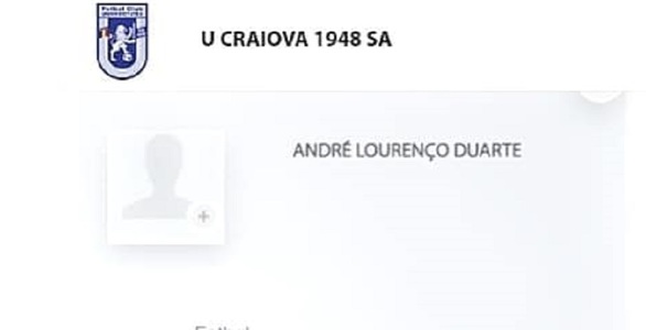 FCU Craiova, precizări despre jucătorul André Lourenço Duarte: “Are contract până în iunie 2024”