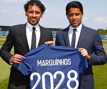 PSG anunţă prelungirea contractului lui Marquinhos