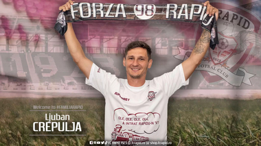 Ljuban Crepulja pleacă de la Rapid 
