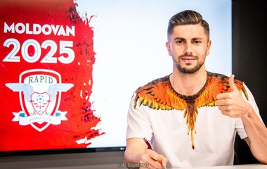 Horaţiu Moldovan şi-a prleungit contractul cu Rapid pentru încă un an