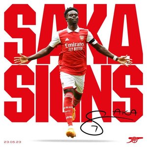 Arsenal: Tânărul atacant Buyako Saka şi-a prelungit contractul 