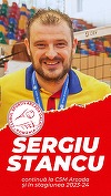 Volei masculin: Antrenorul Sergiu Stancu şi-a prelungit contractul cu campioana Arcada Galaţi