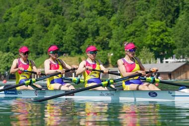 Canotaj: Medalie de aur pentru echipajul de patru rame feminin la Campionatul European