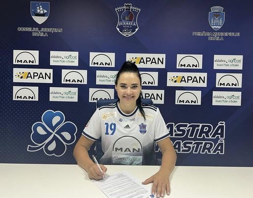 Handbal: Şi interul stânga Maryia Kanaval a semnat prelungirea contractului cu Dunărea Brăila