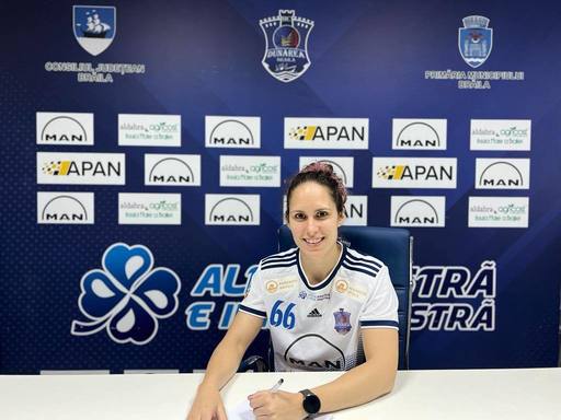 Handbal feminin: Şi Mireya Gonzalez continuă cu Dunărea Brăila