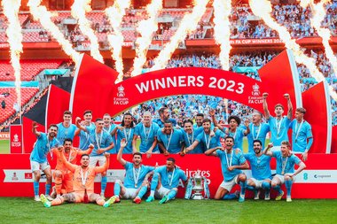 Manchester City a câştigat Cupa Angliei şi are şansa să reuşească în acest sezon tripla campionat, Cupă, Liga Campionilor
