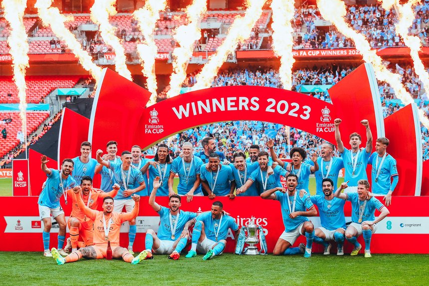 Manchester City a câştigat Cupa Angliei şi are şansa să reuşească în acest sezon tripla campionat, Cupă, Liga Campionilor