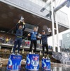 Constantin Popovici a câştigat prima etapă în Red Bull Cliff Diving World Series