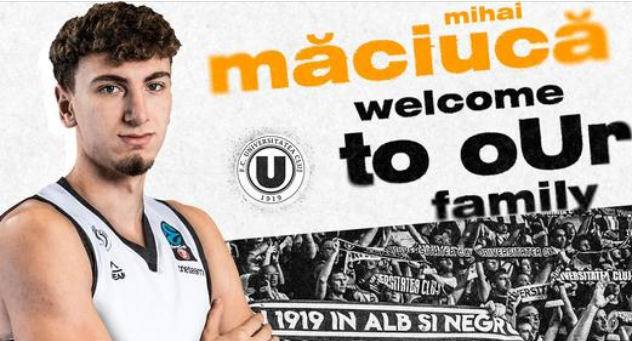 Baschet masculin: Jucătorul naţionalei Mihai Măciucă, primul transfer al campioanei U BT Cluj
