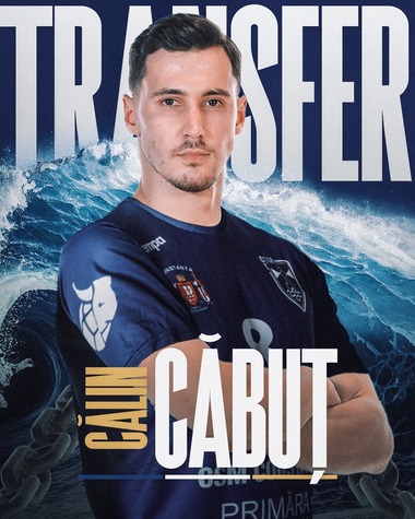 Handbal masculin: Călin Căbuţ, jucător al naţionalei, transferat de la Minaur Baia Mare de CSM Constanţa