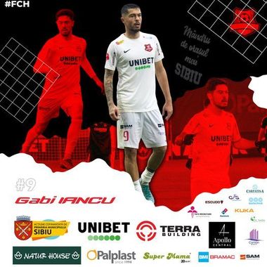 Gabi Iancu a semnat un contract valabil pentru următoarele două sezoane cu FC Hermannstadt