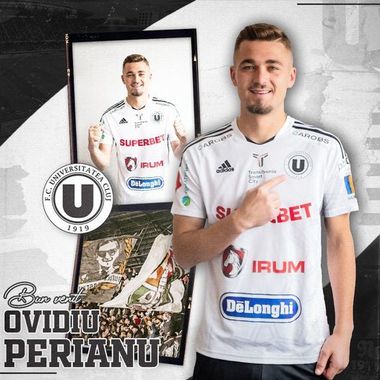 Universitatea Cluj l-a transferat pe Ovidiu Perianu