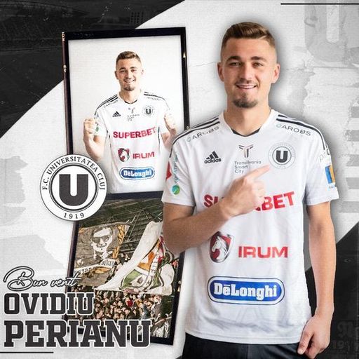 Universitatea Cluj l-a transferat pe Ovidiu Perianu